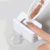 Nail Glitter Powder Recycling Box Set  Nail Tool Set Dust Collector Sequin Rhinestone Container Holder Manicure Storage Case