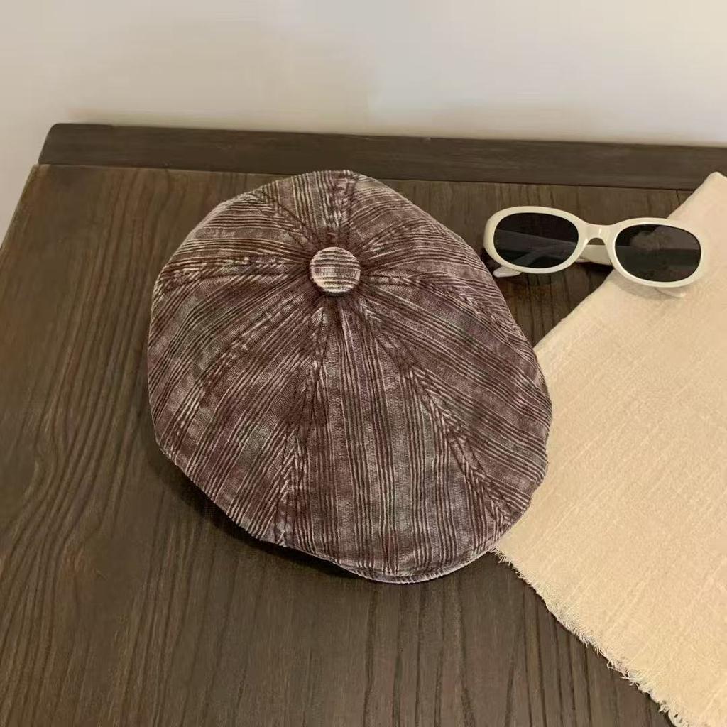 1pc Retro British-Style Octagonal Golf Cap,Newsboy Cap for Men,All-Season.Suitable for Gatherings,Vacations,Partiy,daily Commute