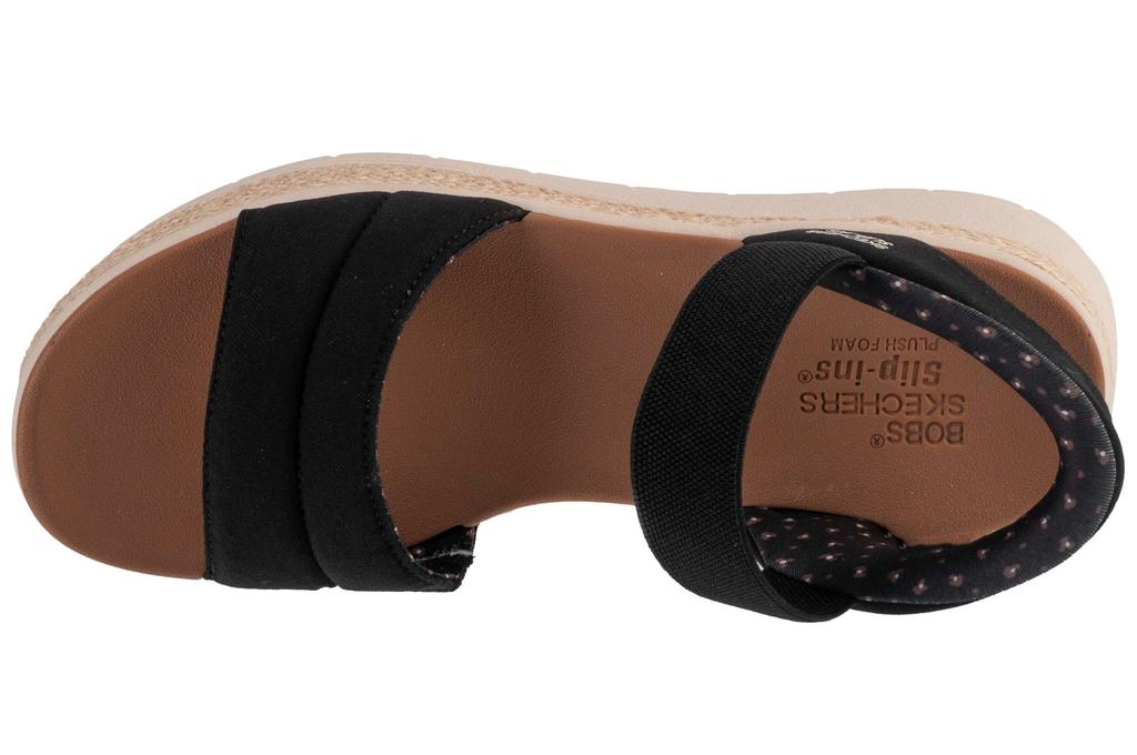 Skechers Слипоны: BOBS Sun Ray, Женские черные сандалии