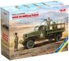 ICM ICM WWII G7107 Патрульная военная машина армии США M1919A4 Пластиковая модель 35599 1/35 с пулеметом