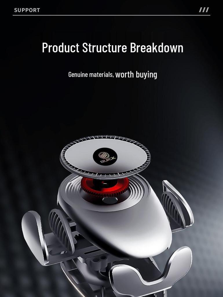 Buick Excelle Regal Verano GL8 Envision Car Phone Holder: New Navigation Gravity Mount