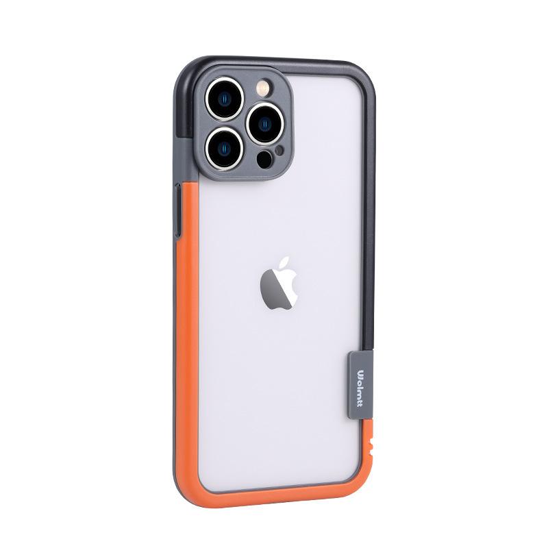Применимо к iPhone16 контрастная цветная рамка 15PROMax чехол для мобильного телефона Apple 15Pro мелкодырчатый силиконовый теплоотводящий мягкий чехол