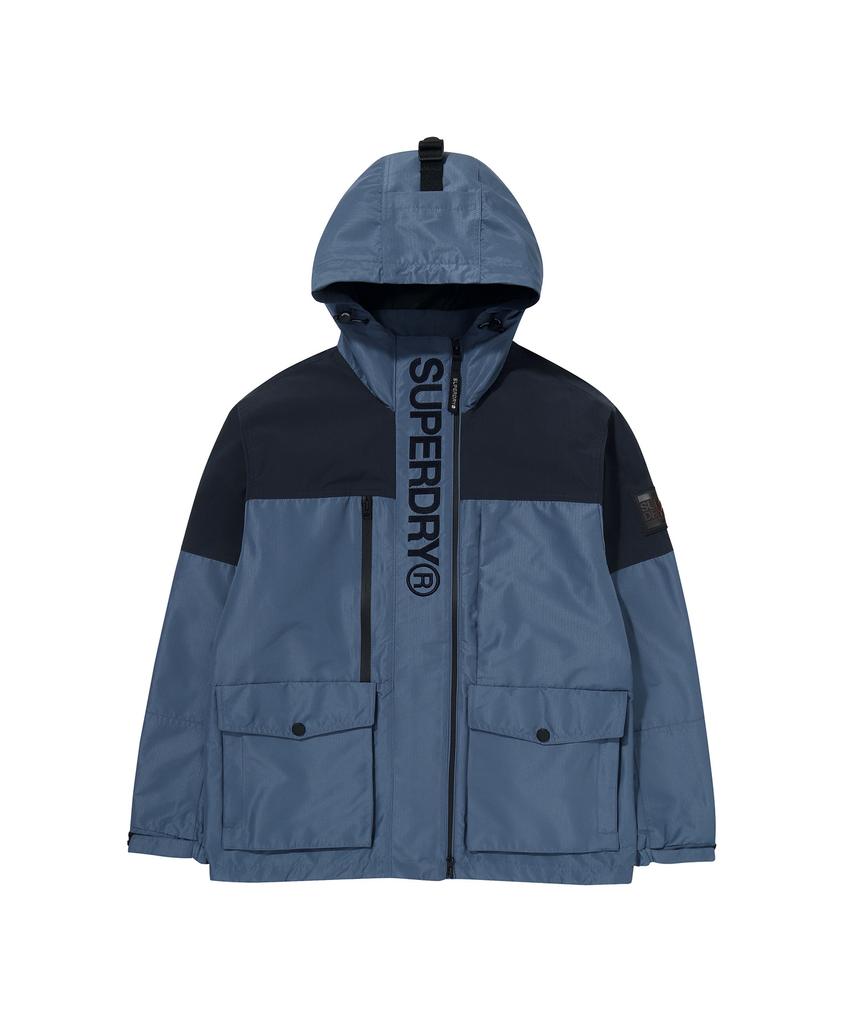 Ветровка Superdry Signature Темно-синий