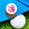 Golf Ball Marker Hat Clip Magnet Golf Ball Marker with Hat Clip Golf Accessory for Golfers Men Women