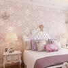 1PC 3D Textured Non-woven Fabric Wall Sticker Wall Decals Self-adhesive Wallpaper Waterproof