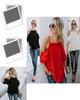 Minimalist Solid Color Off Shoulder Tank Top For Office And Casual Wear
