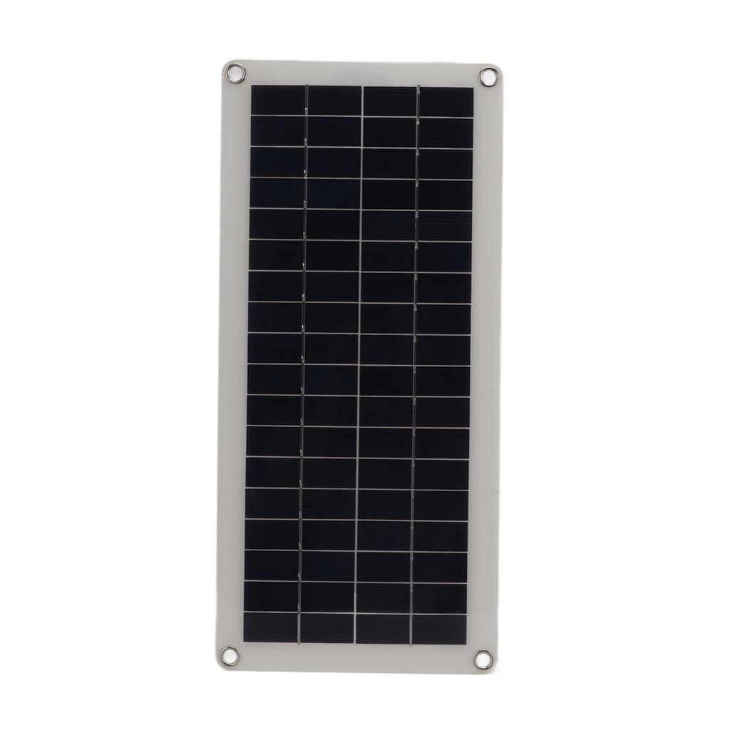 20W Solar Panel Battery Charger Portable Solar Panel Trickle Charging Kit for Car Automotive Motorcycle RV