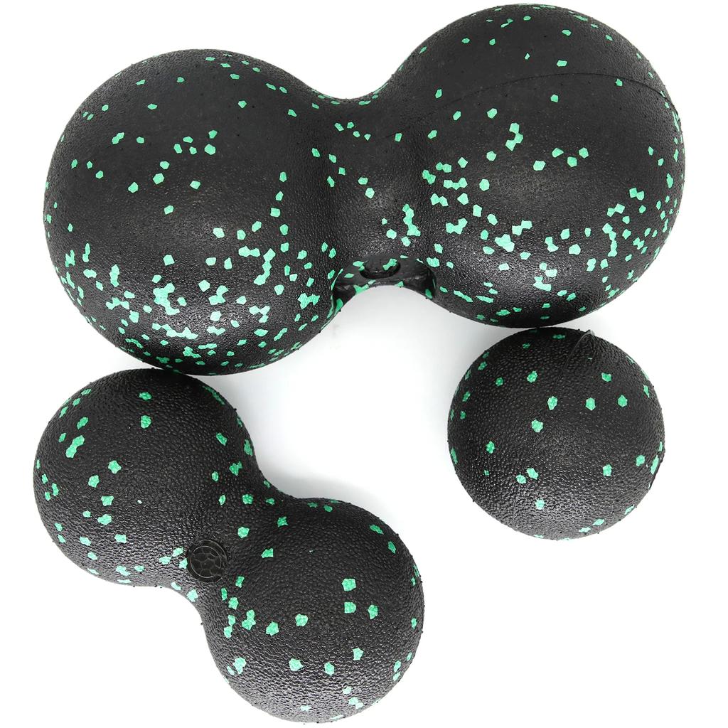 Набор массажных мячей из EPP, мяч для лакросса, легкий легкий мяч для спины, шеи, ног, глубокая ткань, миофасциальный релиз