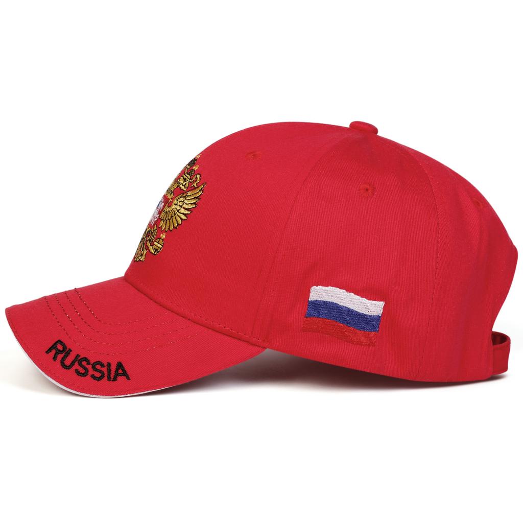 Русская Двуглавая Орел Бейсболка Уличная Хип-хоп Кепка Модная Регулируемая Хлопковая Кепка Мужская Женская Кепки
