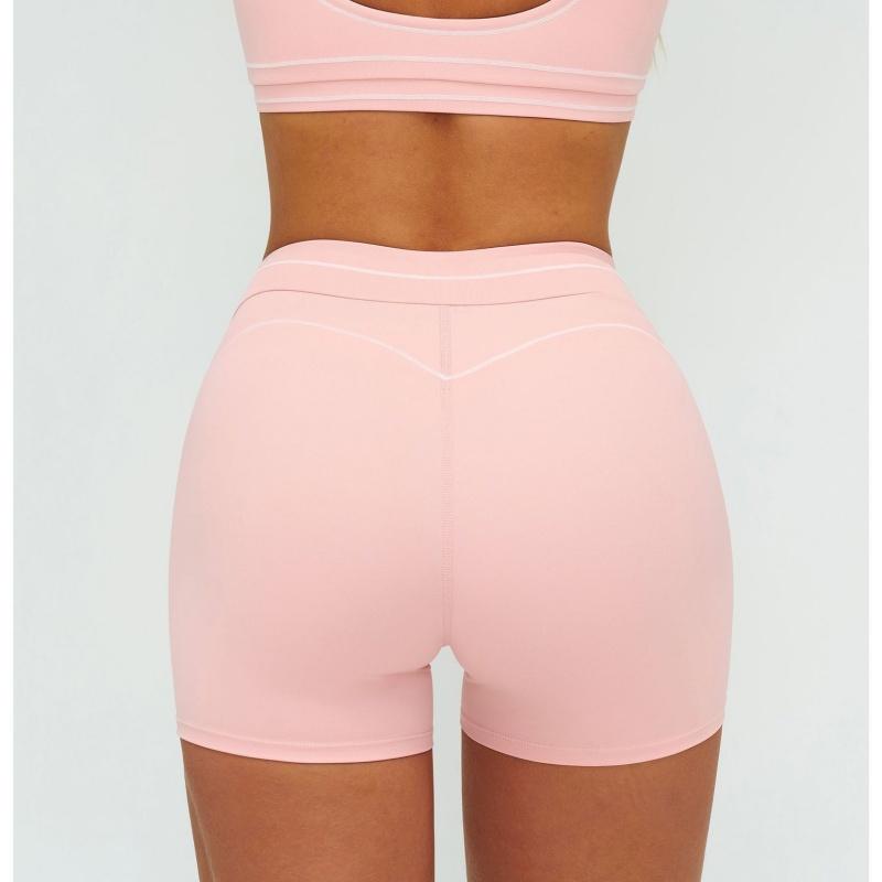 Women High Waist Workout Shorts Fitness Yoga Lift Butt Fitness Ladies Yoga Gym Running Summer Short Pants