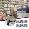 40pc 3D Crystal Tile Stickers DIY Waterproof Self-Adhesive Wall Stickers