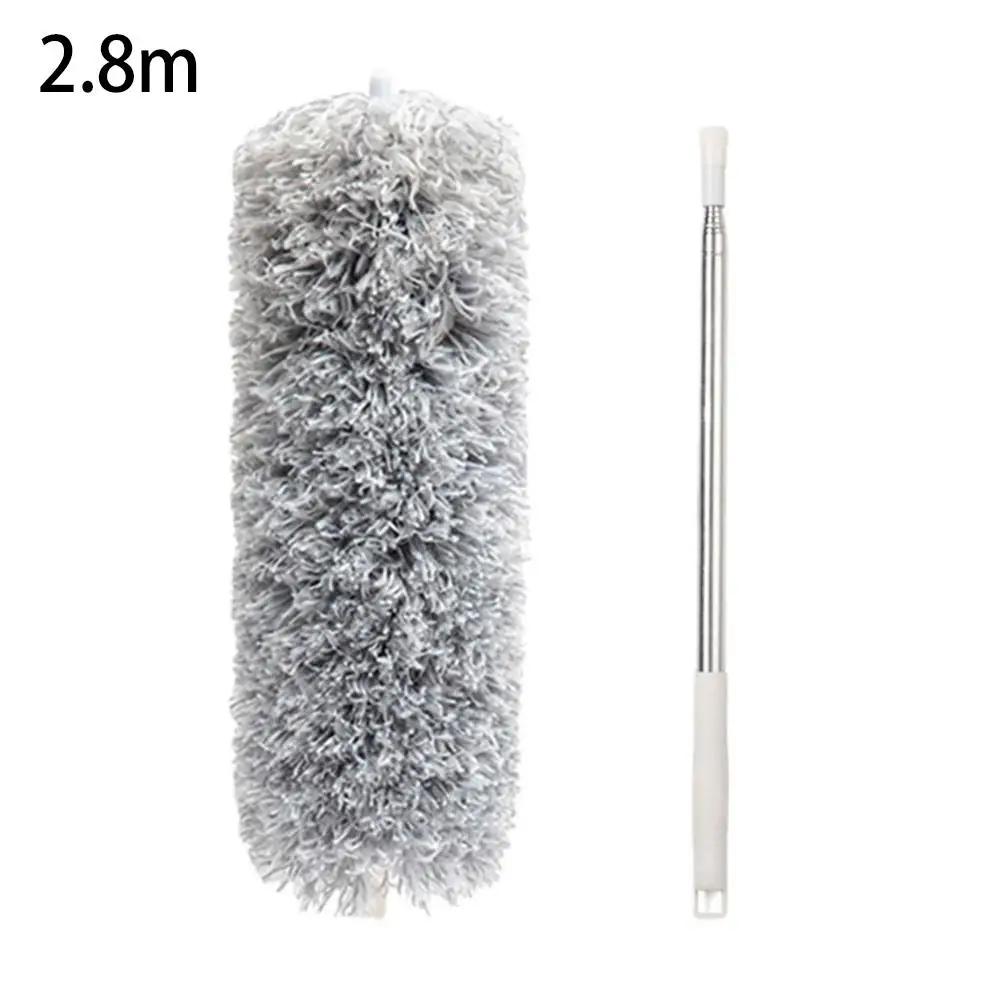 Retractable Duster Steel Long Handle Dusting Car Cleaning Dust Tools Microfiber Duster F1I2 Feather Brush Chicken Hous S0G8