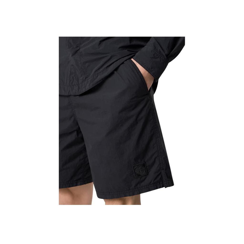 STONE ISLAND Шорты для плавания Ghost Series с логотипом на шнурке, удобная посадка, мужские шорты для плавания K1S15B100002-V0029