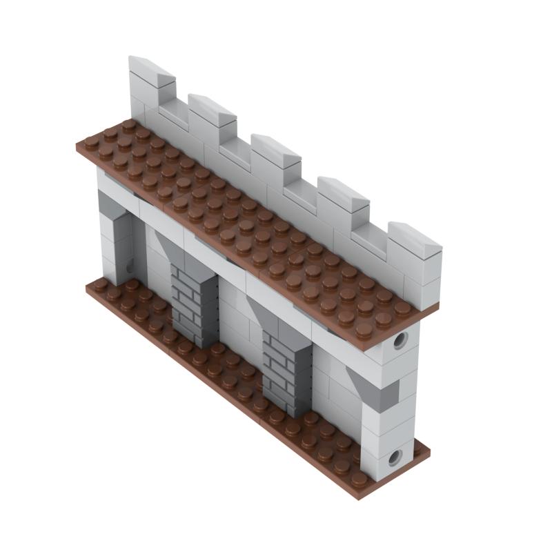 Walls Medieval Middle Age Building Blocks Toy Collection Kids Assembly Classic Brick Souvenir Decoration Horse Shed