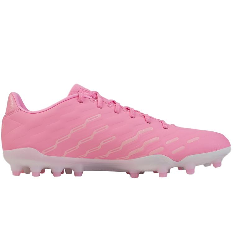 Li Ning MG Многоповерхностные Искусственное Покрытие Амортизация Скольжение Устойчивость К Истиранию Футбольные Бутсы Мужские Розовые YSFU027-5