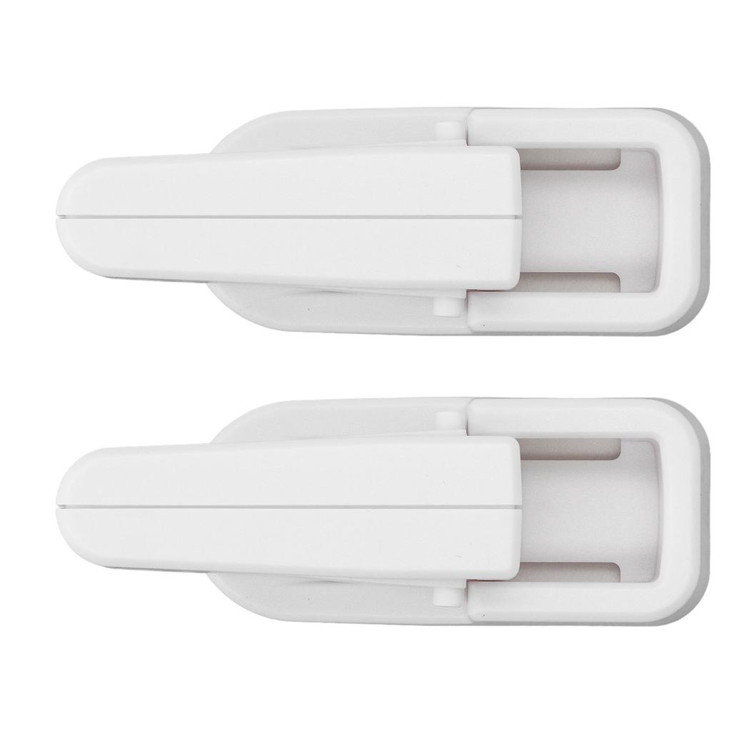 2 шт., замки для дверей с защитой от детей, замки для дверных ручек, детские замки для безопасности малышей, домашних животных, кошек D