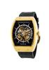 DANIEL DOUGLAS DD8810 Automatic Skeleton Watch and & Men's (Gold Black)
