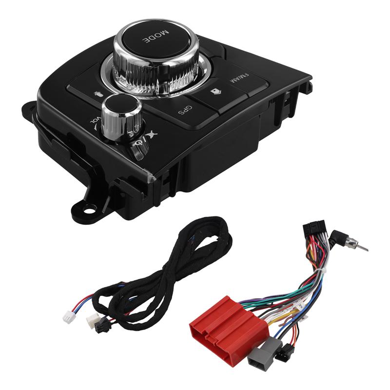 A58X-Car Fascia Radio Switch For MAZDA 3 MAZDA Axela 2014- Dash Kit tall Facia Console Bezel Adapter