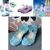 Stylish Summer Toddler Kids Baby Girls Wedge Sandals Crafted From Durable Pvc Material