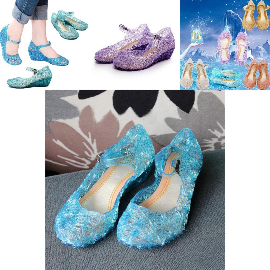 Stylish Summer Toddler Kids Baby Girls Wedge Sandals Crafted From Durable Pvc Material