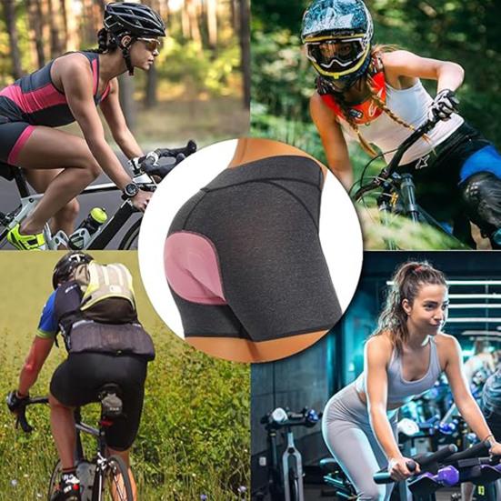 Женские эргономичные велосипедные шорты 4D с подкладкой, легкие, дышащие, сетчатые, облегающие, велосипедные шорты
