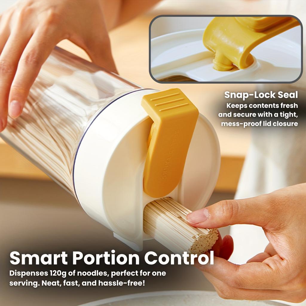 Noodle Jar Food Storage Box Kitchen Noodle Spaghetti Container Sealed Pasta Storage Box Food Keep Fresh Box Refrigerator Storage