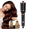 Automatic Hair Curling Iron 4 Temperature Adjustable Fast Heating Portable Travel Hair Curler Electric Curling Wand Women Hair Styling Tools