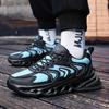 Fashion New 2025 Summer Men's Shoes Breathable Running Shoes Lightweight Lace-up Non-slip Sports Tennis Shoes Fashionable Blade Sneakers