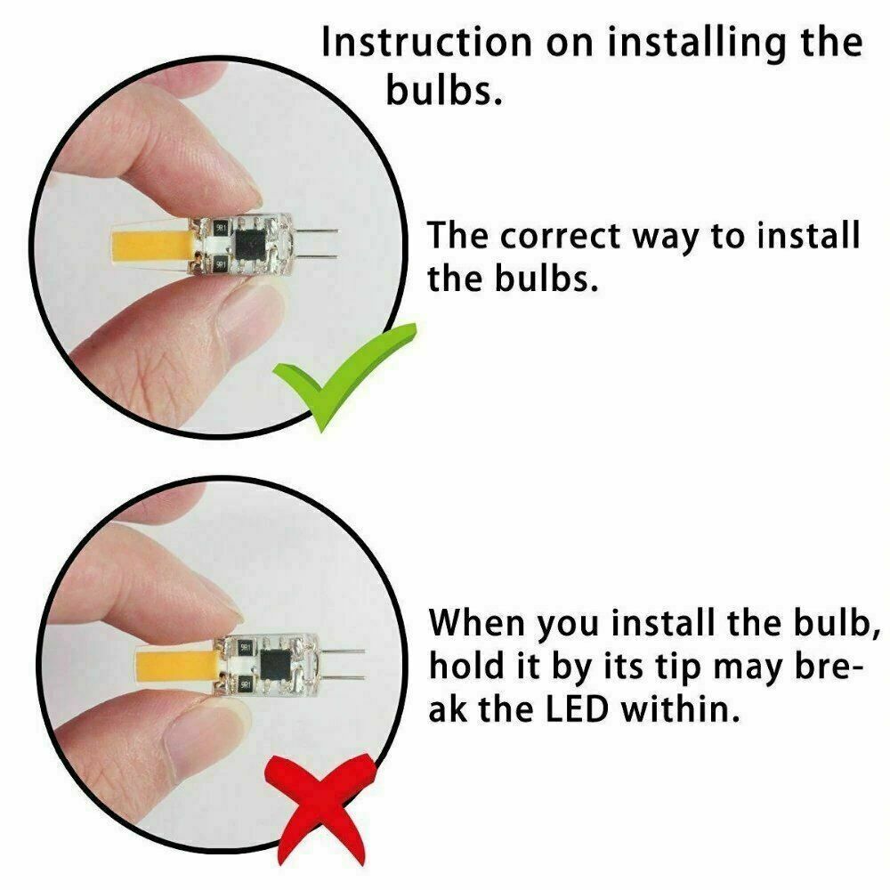 5 шт. Мини G5 1505 SMD COB Светодиодная лампа AC/DC 12V 220V Светодиодная COB лампа Теплый/Холодный белый 6W Светодиодный свет Замена галогенной лампы 40W