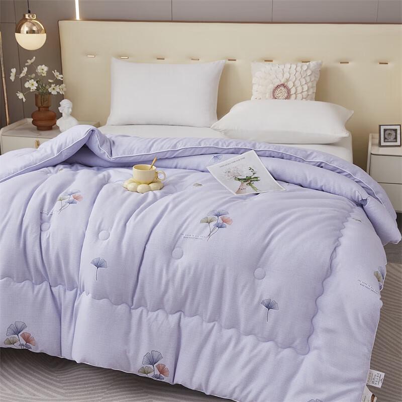 Tangna Home Textiles Brushed Microfiber Seven-Hole Fiber Quilt