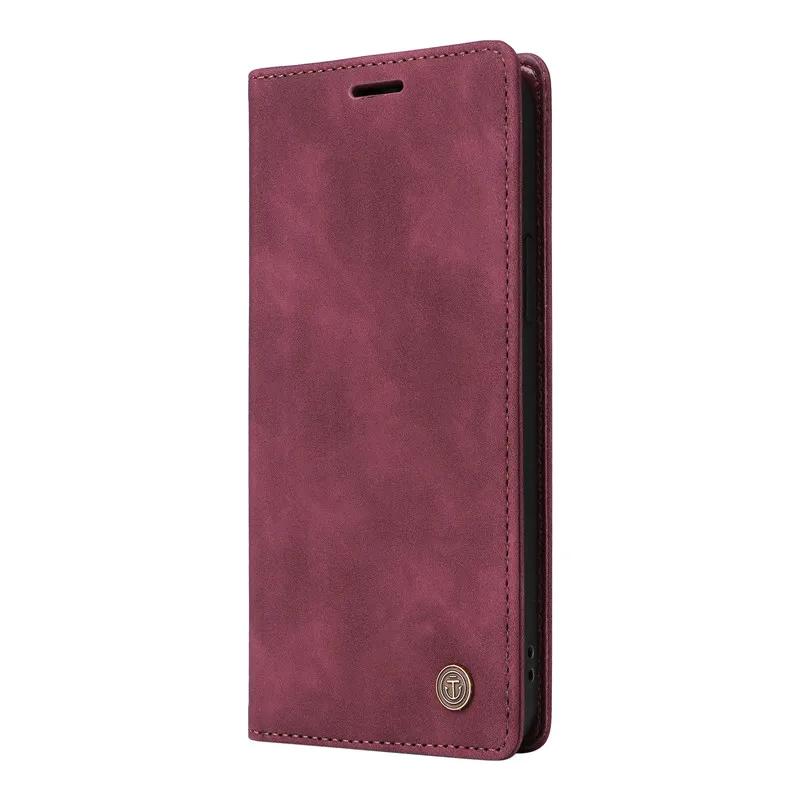 Ретро матовый роскошный флип-чехол-кошелек для Xiaomi 13T 12T 11T Pro Mi 11 Lite 5G NE Mi13T 13TPro CASES однотонные чехлы для телефонов