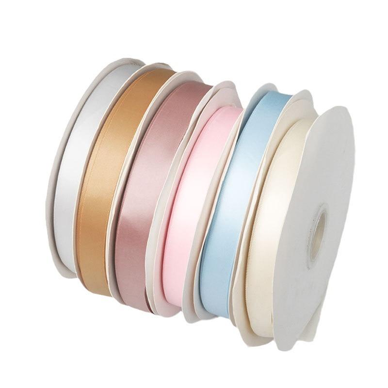 Романтичные и уютные двухсторонние ленты из полиэстера 1,5 см, заколки для волос, аксессуары для волос, материалы для плетения бантов, высококачественная матовая лента