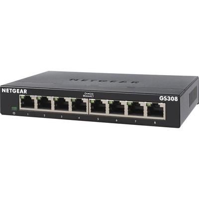 GS308-300PES Коммутатор Ethernet Металлический 8 портов Gigabit (10/100/1000)