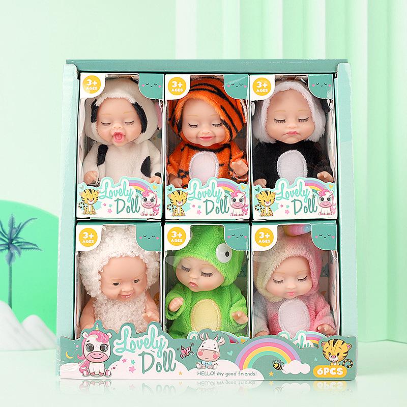 Ультрареалистичная кукла реборн: 6 выражений, очаровательная спящая BJD кукла