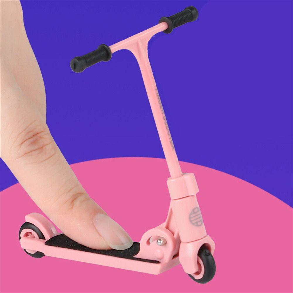 Foldable Finger Scooter Simulation Finger Skateboards Sports Toy Mini Scooter  Children Toy