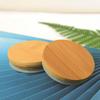 Деревянные крышки для банок с уплотнительным кольцом Натуральные крышки для банок Mason Крышки для консервных банок Чехлы для кружек и чашек Герметичные крышки для бутылок