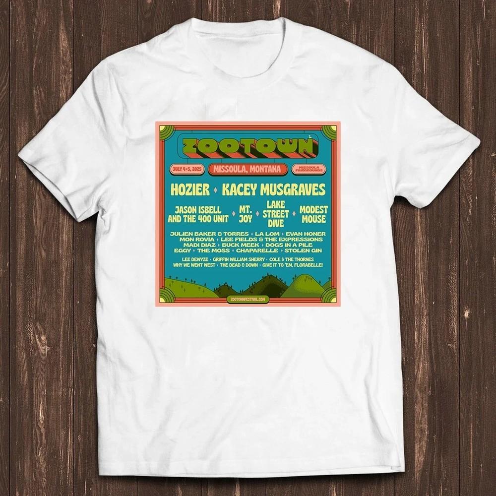 Zootown Music Festival 2025 Kacey Musgraves Full Size S-5XL Unisex T-Shirt