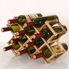 Stackable Wine Cellar Racks Natural Wine Rack & Storage for Home Kitchen Bar Cabinets