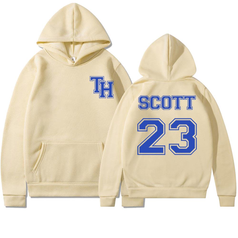 Худи One Tree Hill Футболка TREE HILL RAVENS Двусторонняя печать Натан Скотт 23 Толстовка Трендовые трикотажные худи с капюшоном из Северной Каролины