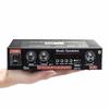 DC 12V AC 220V 90 Вт ЖК-дисплей Bluetooth FM-радио Автомобильный Домашний Пульт ДУ Усилители Домашнего Кинотеатра 2-канальный HIFI Аудио Стерео Усилитель