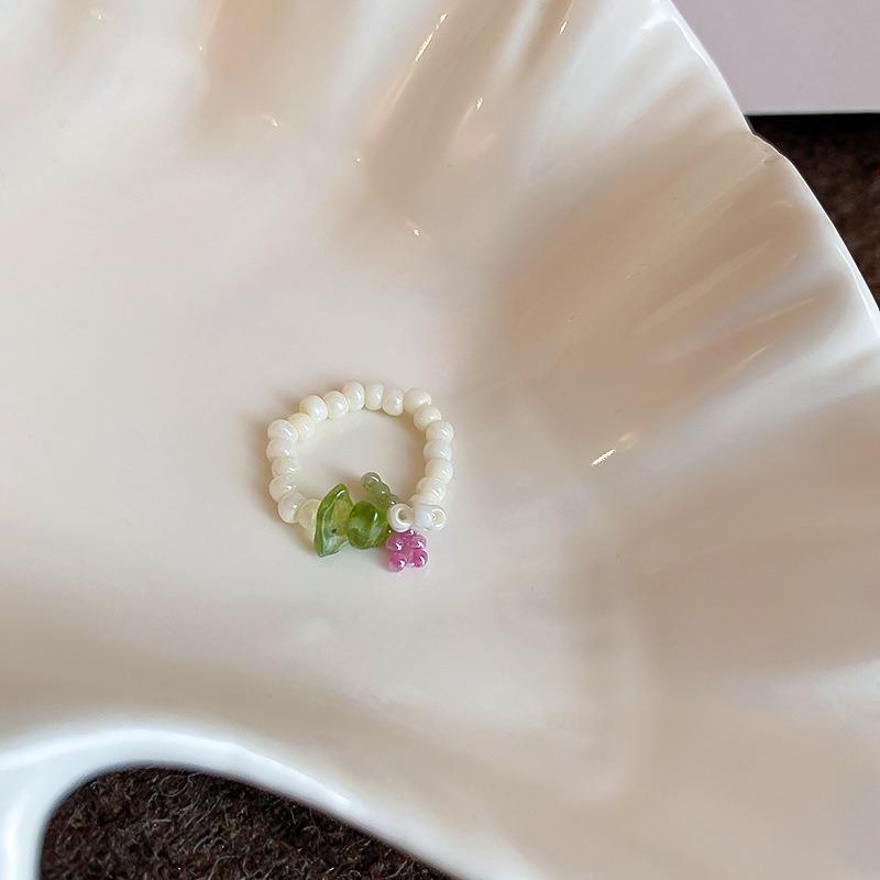 Геометрическое кольцо Xiaohongshu Кольцо на указательный палец Высококлассная бижутерия Женщины