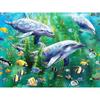 5D DIY Diamond Painting Dolphin Diamond Embroidery Cross Stitch Full Round Rhinestone Mosaic Decor