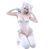 Cat Sexy Cosplay Erotic Sexy Extreme School Swimsuit Gym Uniform Sailor Uniform Cute Cat Moe Chest Open Paws Costume Lingerie Underwear