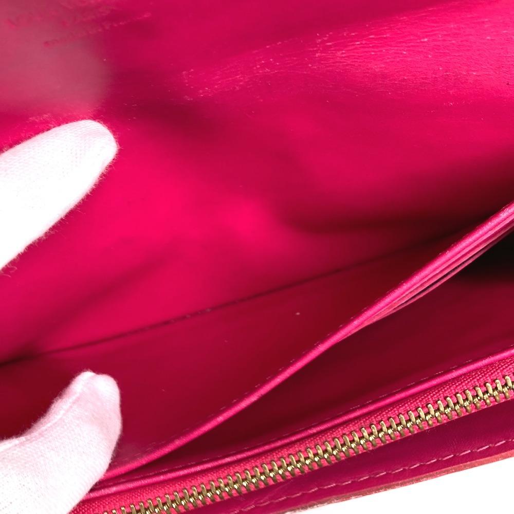 Louis Vuitton M93633 MonogramVernis Портмоне Sarah с двумя сгибами Длинный кошелек