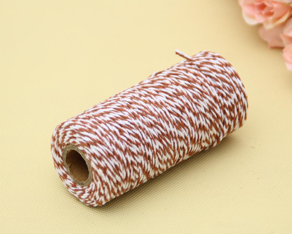 2mm 100M Polyester Cotton Rope Jute Macrame Cord Rope Cotton Twine Thread String Crafts DIY Sewing Handmade Wall Hangings Decor