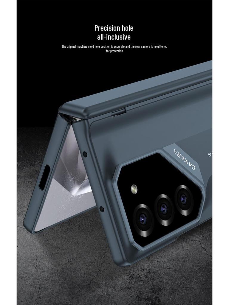 Тонкий магнитный чехол для Samsung Z Fold7 Supercar с защитой шарнира