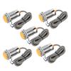 5Pcs Metal Inductive Switch Proximity Limit Sensor NPN 3?Wire Normally Open LJ30A3?10?ZBX