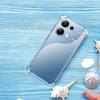Толстый противоударный прозрачный чехол с подушкой безопасности для Xiaomi Redmi Note 13 12 Pro Plus 12S 13C 11A 10C Poco X5 X6 Pro 5G 4G Прозрачный мягкий силиконовый чехол из ТПУ