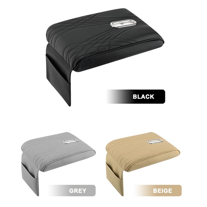 Подлокотник из пеноматериала с эффектом памяти SEAMETAL, подушка для автомобильного подлокотника, универсальная подушка для консоли с удлинителем для сумки для хранения