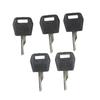 5Pcs Ignition Key 1964831C2 For Case Tractor Dozer Backhoe 3394 4494 5120 5130